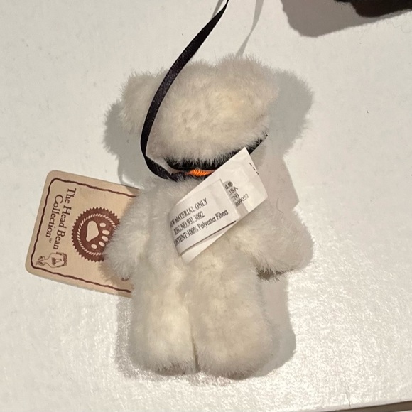 Boyd’s Bear- Head Collection, white bear, Jack o lantern bag, Halloween, NWT - Picture 5 of 7